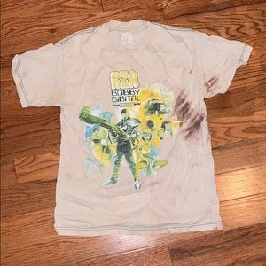 Bleached wu tang shirt